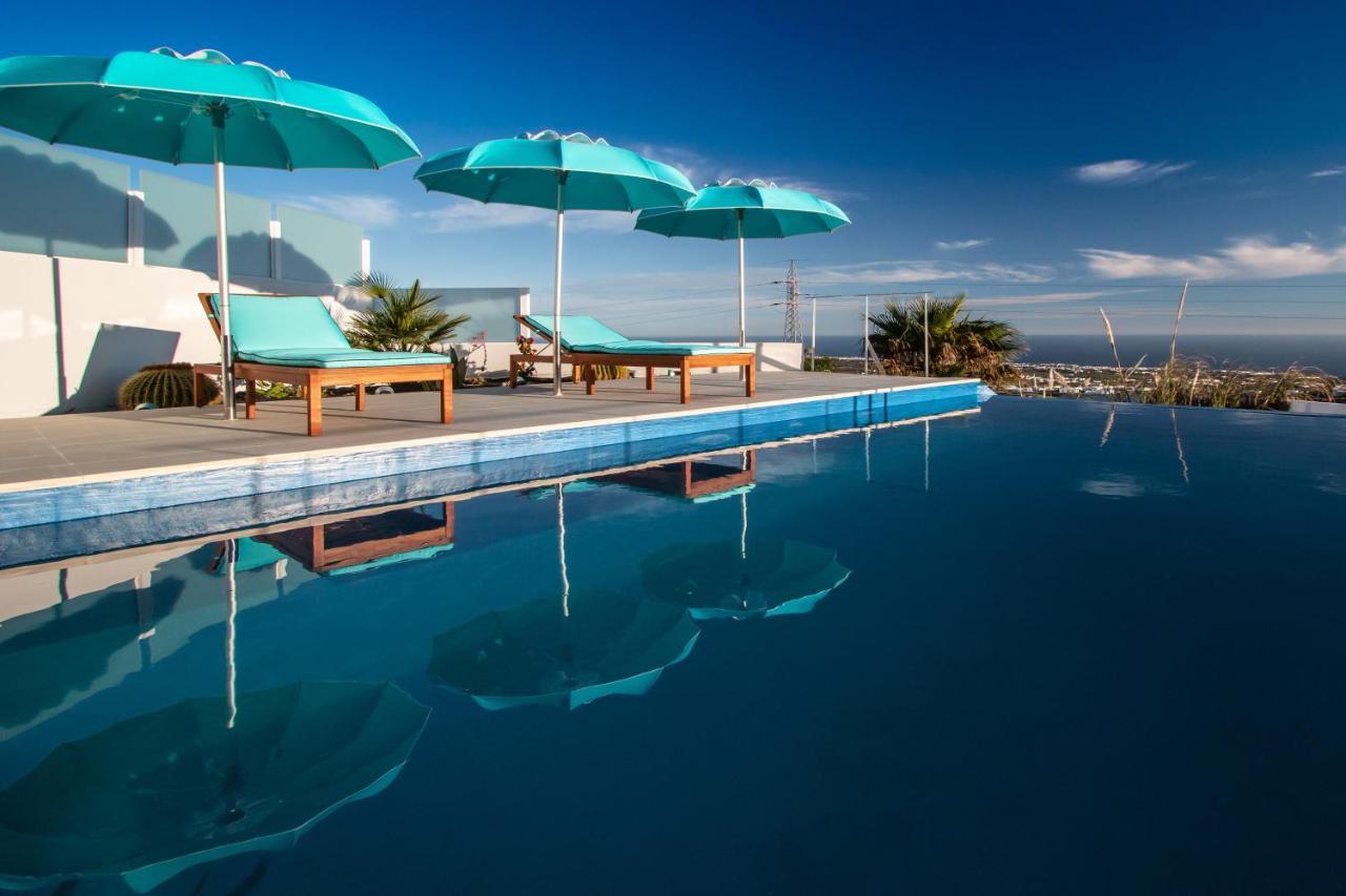 "New" Deluxe Designer Villa Infinity, With Panoramic Sea Views,Own Exclusive Heated Private Pool, Subtropical Gardens Tías Εξωτερικό φωτογραφία