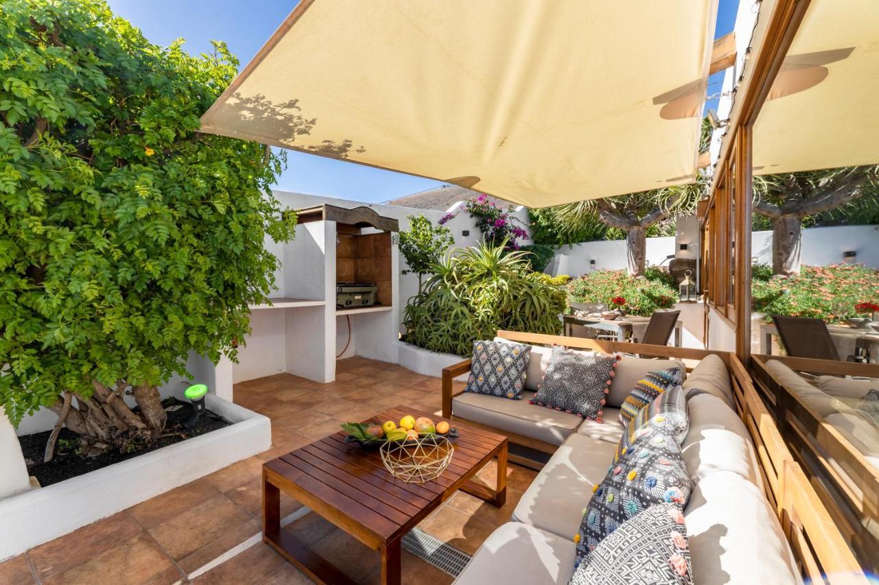 "New" Deluxe Designer Villa Infinity, With Panoramic Sea Views,Own Exclusive Heated Private Pool, Subtropical Gardens Tías Εξωτερικό φωτογραφία